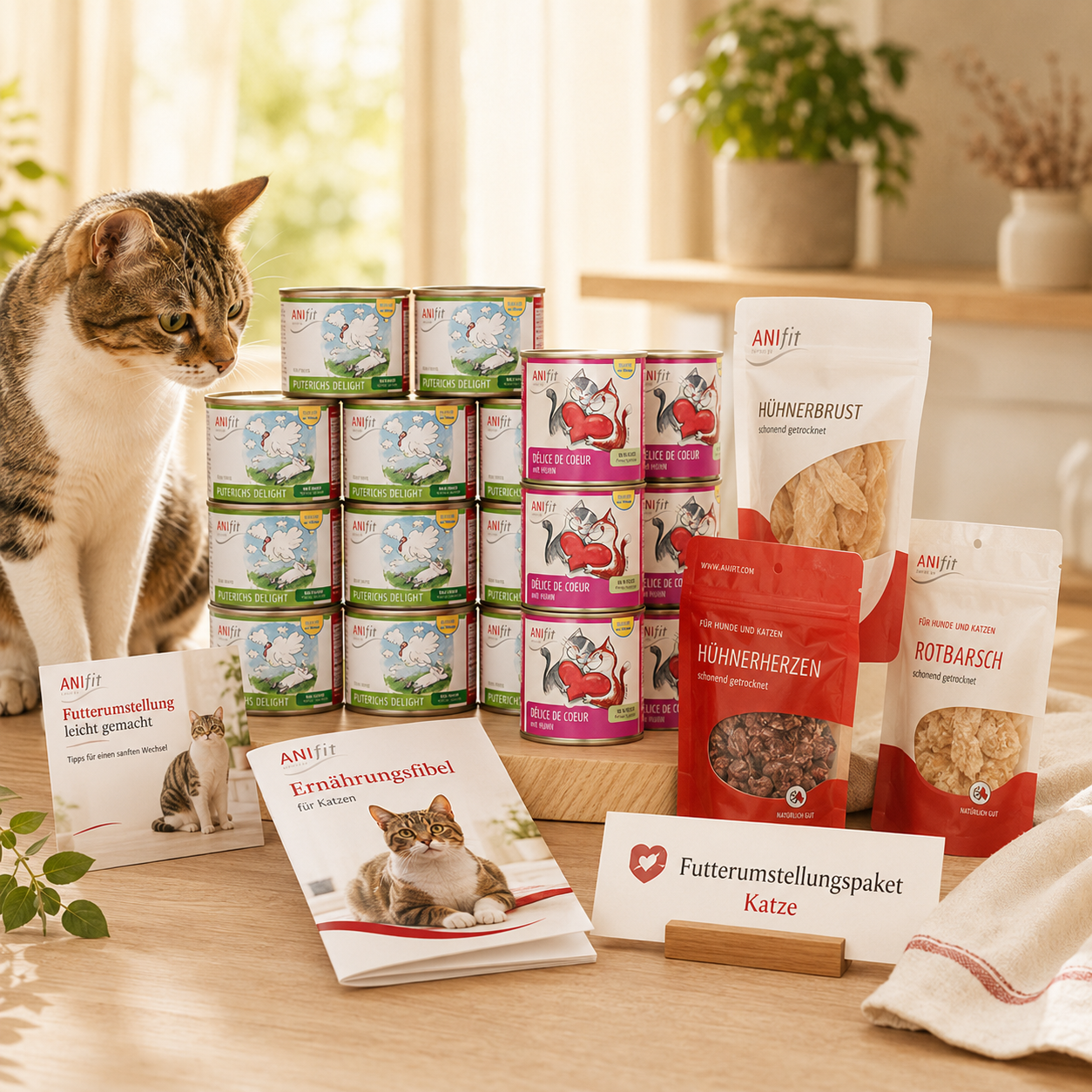 ANIfit Katzenfutter Futterumstellungspaket